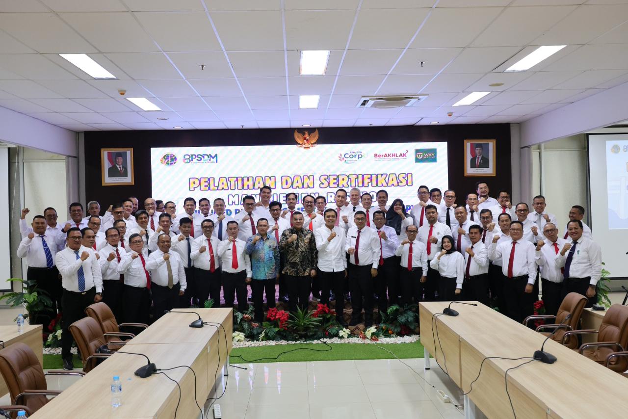 Beri Pengarahan di Pelatihan Manajemen Risiko Tingkat Lanjut, Wamen Ossy: Harus Diterapkan dalam Pengambilan Keputusan