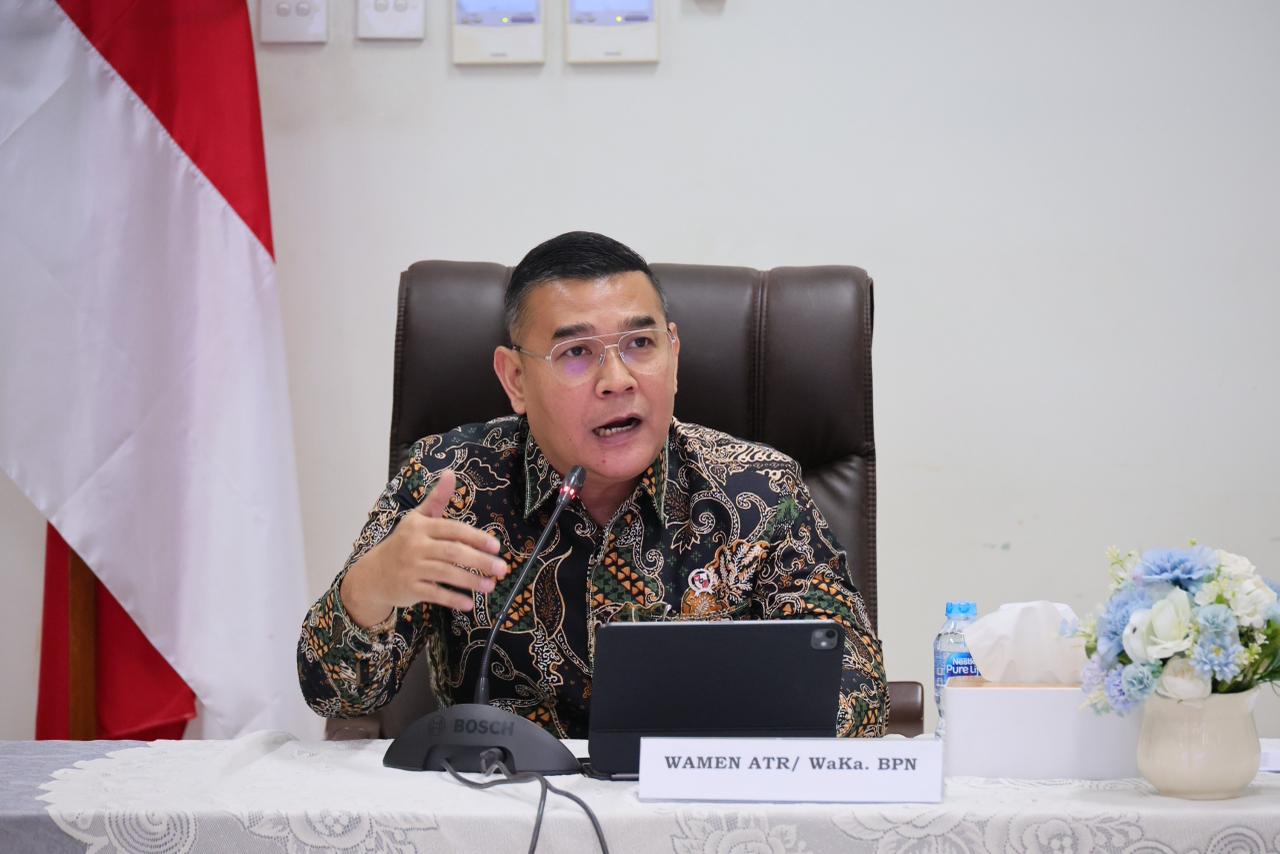 Wamen ATR/BPN Ossy Dermawan Tekankan Penerapan Manajemen Risiko untuk Wujudkan Kepastian Hukum Pertanahan