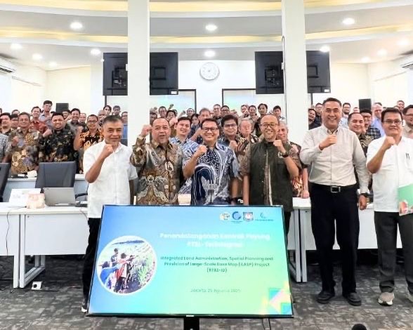 Titik Awal Kadaster Multiguna : Kontrak Payung PTSL - Terintegrasi ILASSPP Resmi Ditandatangani