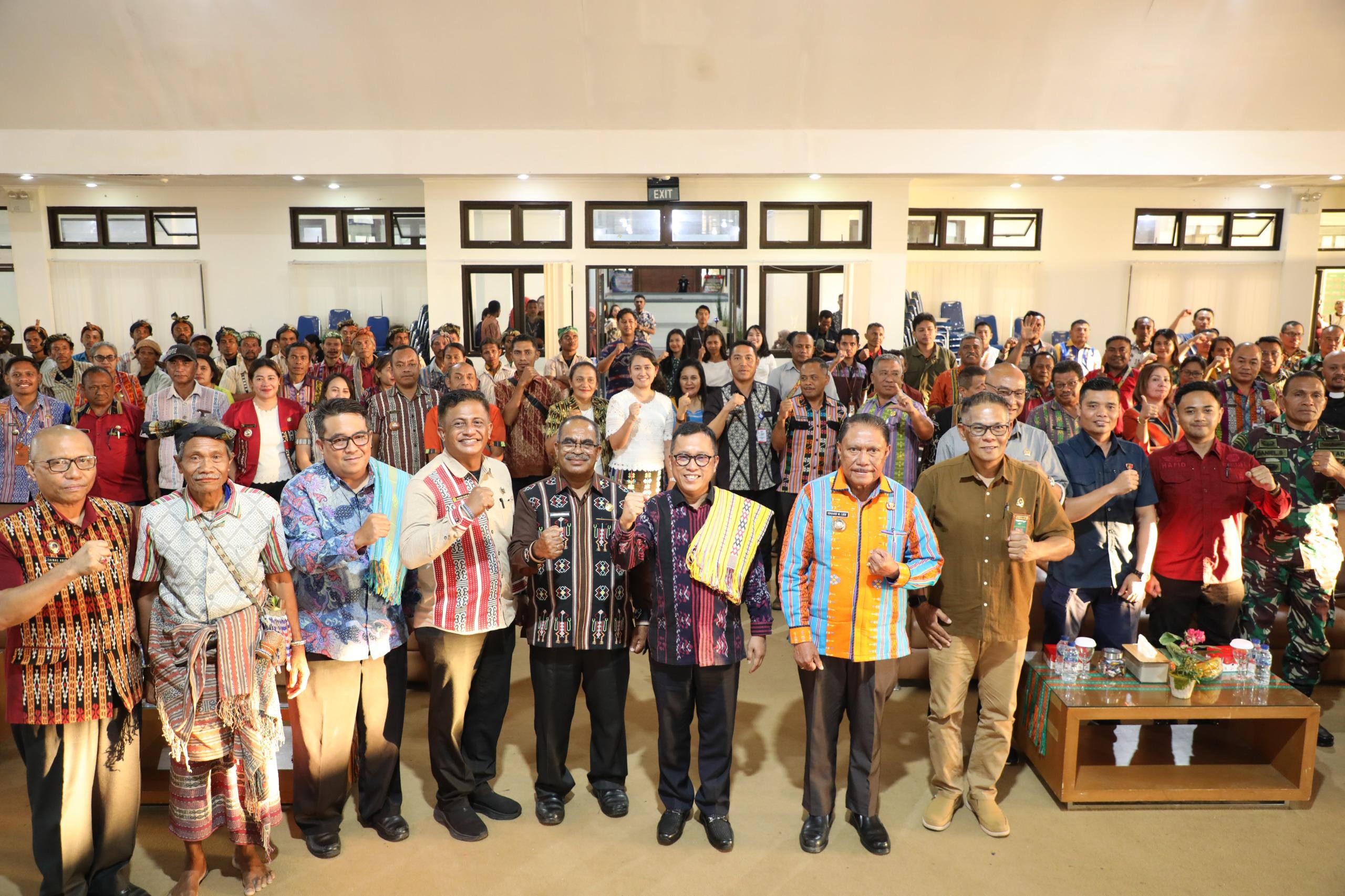 Sosialisasi Pendaftaran Tanah Ulayat: Kementerian ATR/BPN Perkuat Perlindungan Masyarakat Hukum Adat di NTT