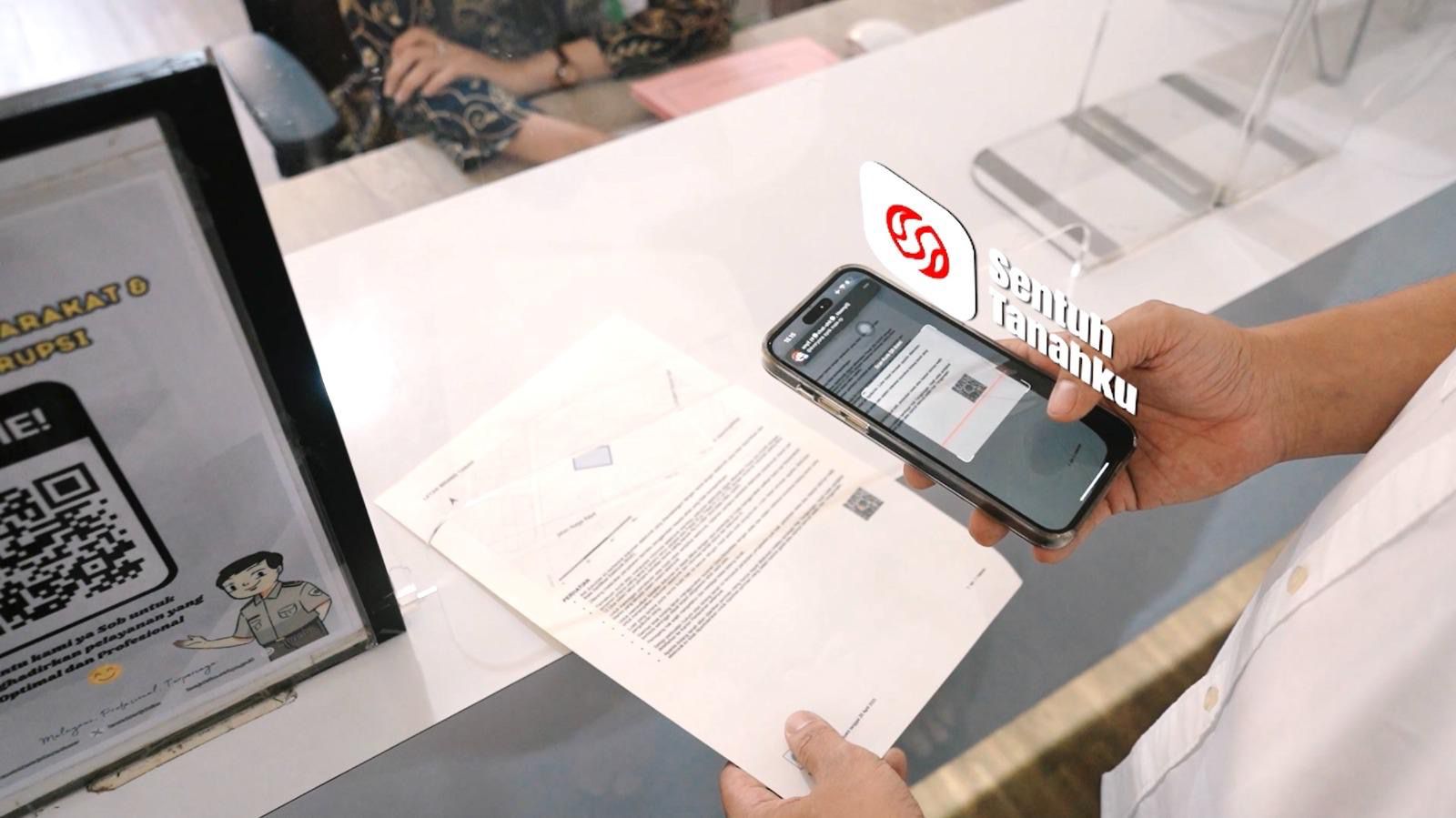 Cek keabsahan Sertipikat Elektronik Lebih Mudah: Tinggal scan Badcode