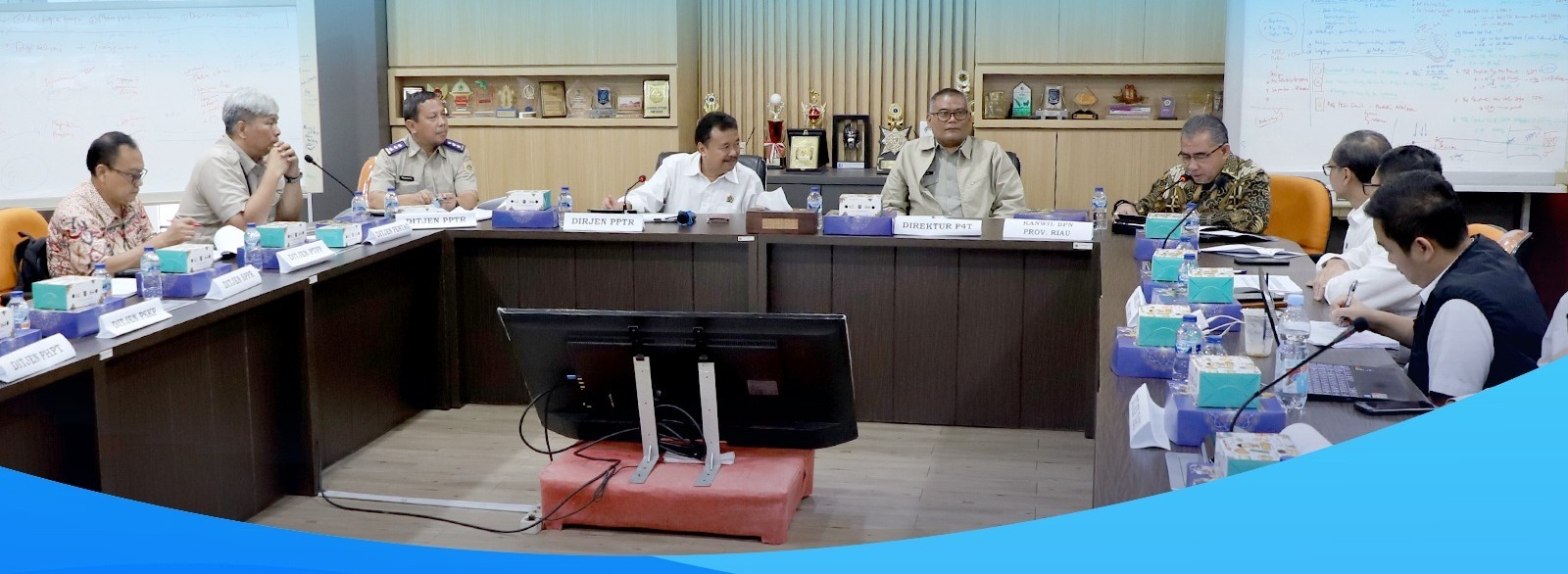 Ditjen PPTR Kementerian ATR/BPN Bahas Usulan Penetapan dan Pendayagunaan Tanah Cadangan Umum Negara (TCUN) di Tiga Provinsi