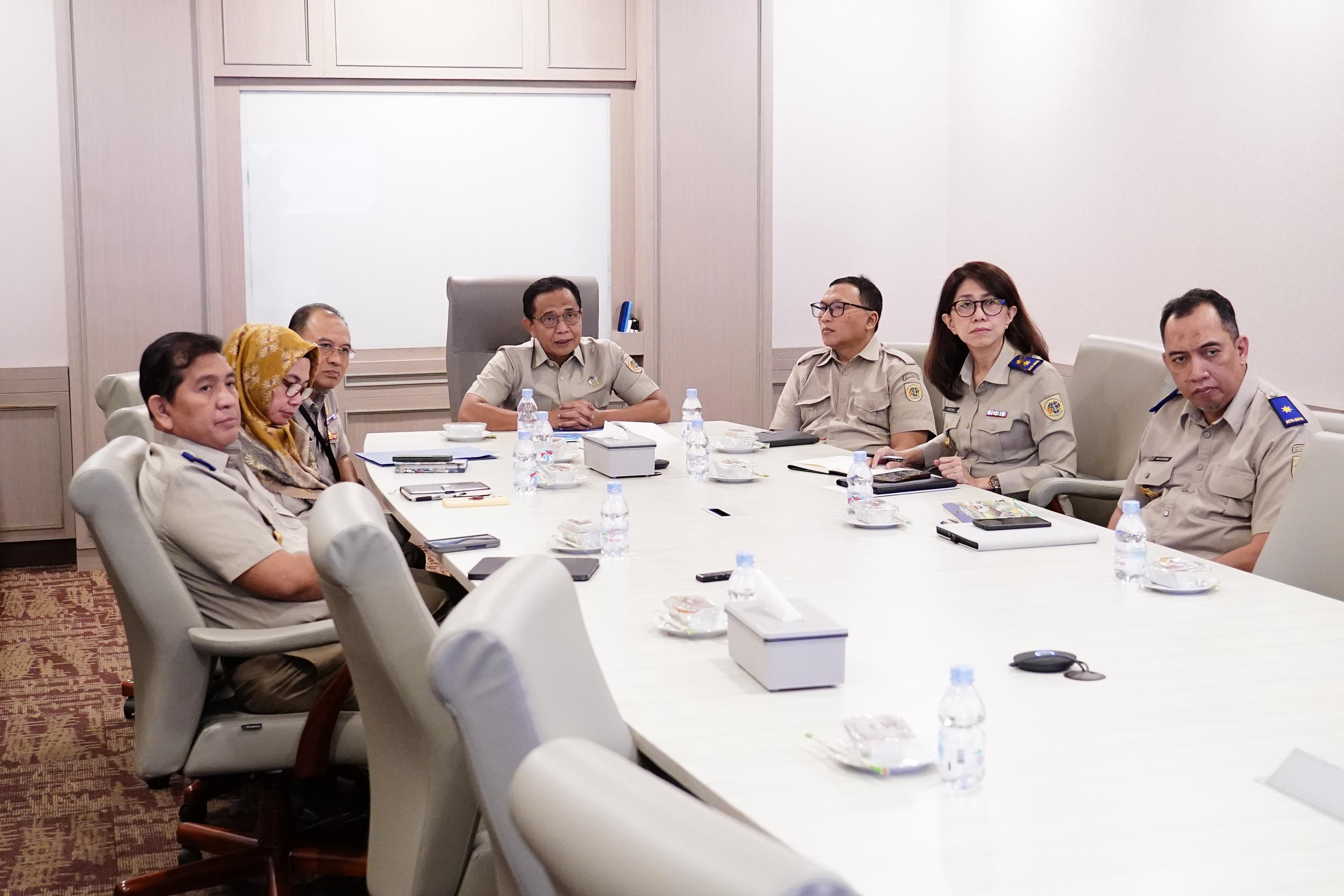 Evaluasi dan Analisisi Kinerja Triwulan II, Sekjen Kementerian ATR/BPN Minta Jajaran Berkomitmen untuk Percepat Penyelesaian Program