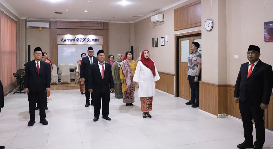 Pelantikan dan Pengambilan Sumpah/Janji Jabatan Pejabat Pengawas di Lingkungan Kantor Pertanahan Kabupaten/Kota di Sumatera Utara