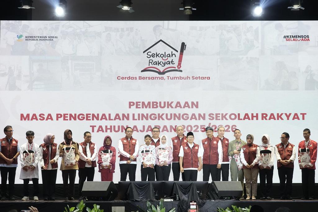 Serentak di 63 Titik di Seluruh Indonesia, MPLS Sekolah Rakyat Resmi Dimulai
