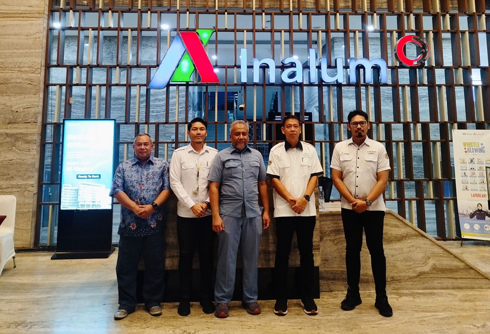 Kepala Kantor Pertanahan Kabupaten Asahan Rapat Koordinasi dengan INALUM, Bahas Proses Pensertipikatan