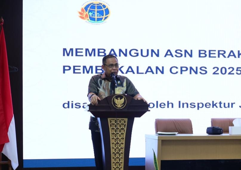Jaga Kedaulatan Negara, Irjen Bangun Rasa Kebanggaan CPNS Kementerian ATR/BPN