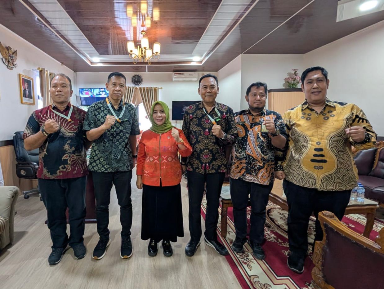 Kepala Kantor Pertanahan Kabupaten Asahan Melakukan Kunjungan Kerja ke Pengadilan Negeri Kisaran dan Silaturahmi