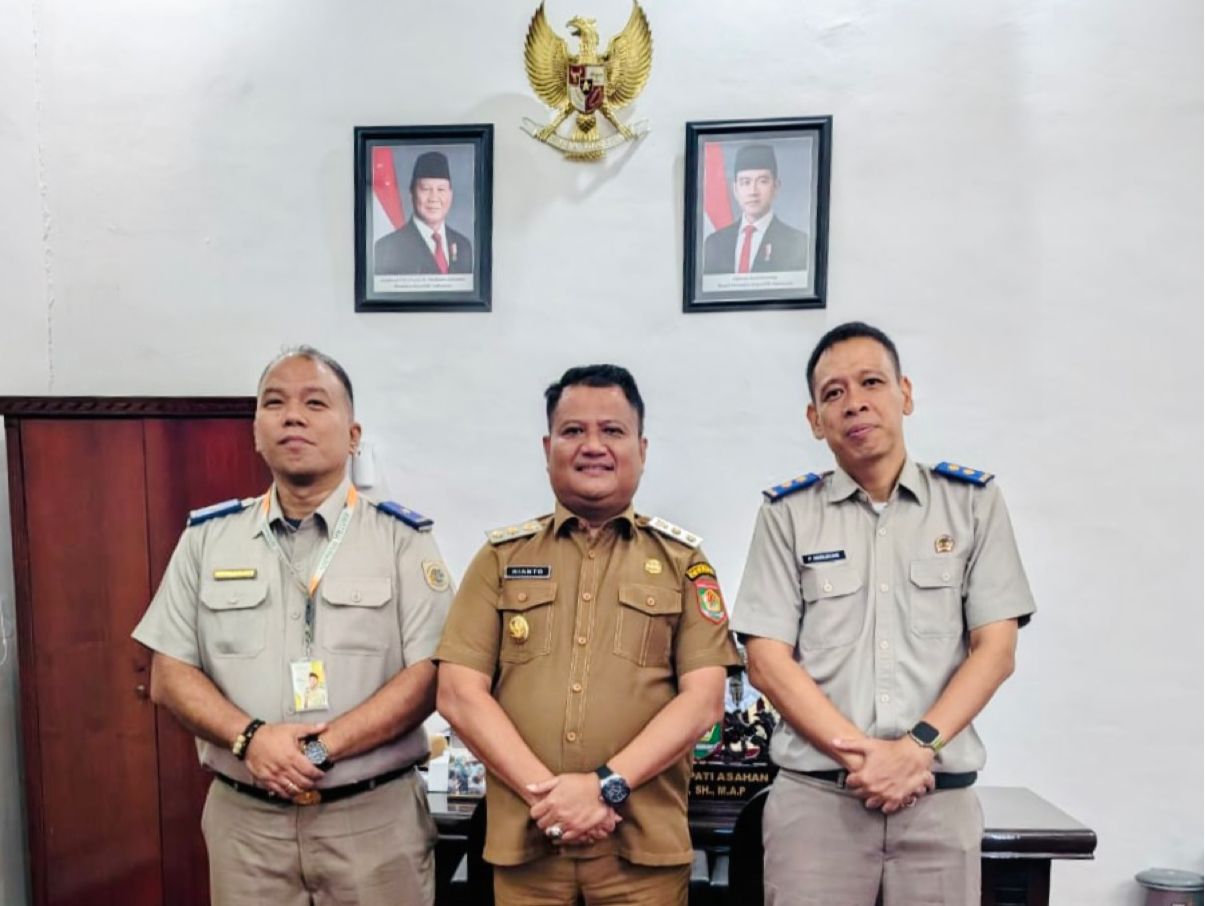Jalin Silaturahmi, Kepala Kantor Pertanahan Kabupaten Asahan Sambangi Wakil Bupati Asahan