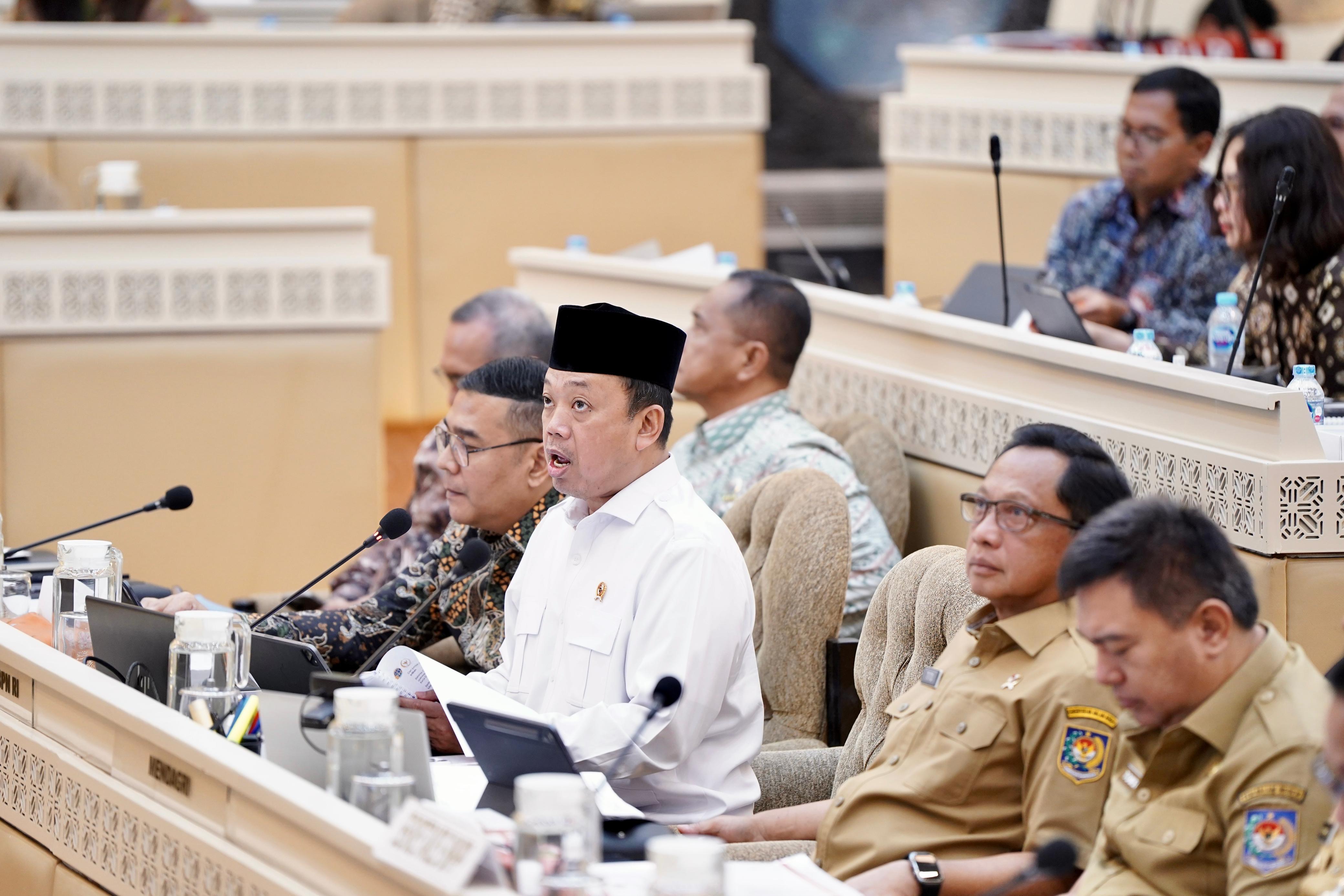 RDP Bersana Kokisi II DPR RI, Pagu Anggaran Kementerian ATR/BPN Tahun 2026 Ditetapkan Rp9,49 Triliun