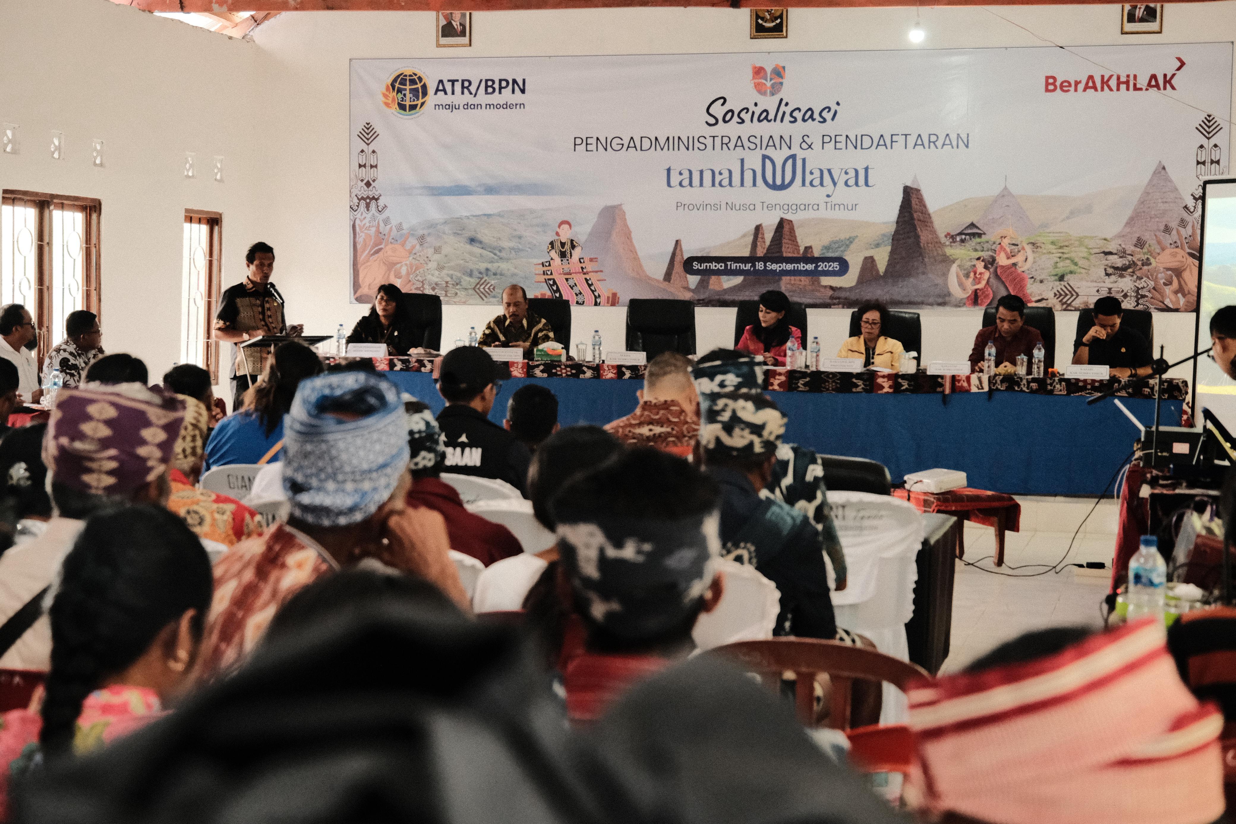 Kementerian ATR/BPN Paparkan Pemanfaatan Sertifikat Tanah Ulayat-Penggunaan