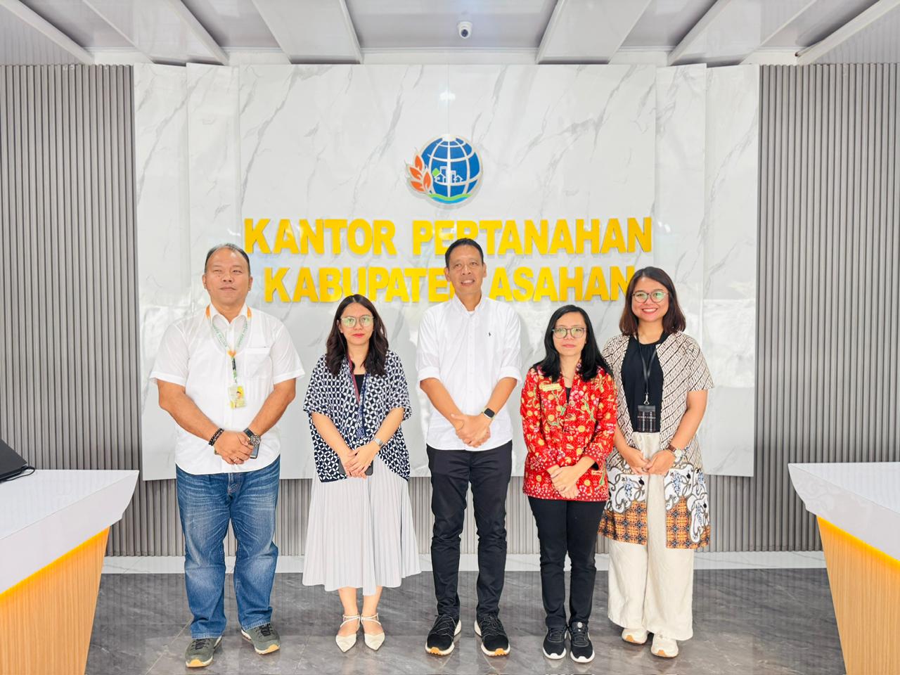 Ombudsman RI Menggelar Penilaian di Kantor Pertanahan Kabupaten Asahan