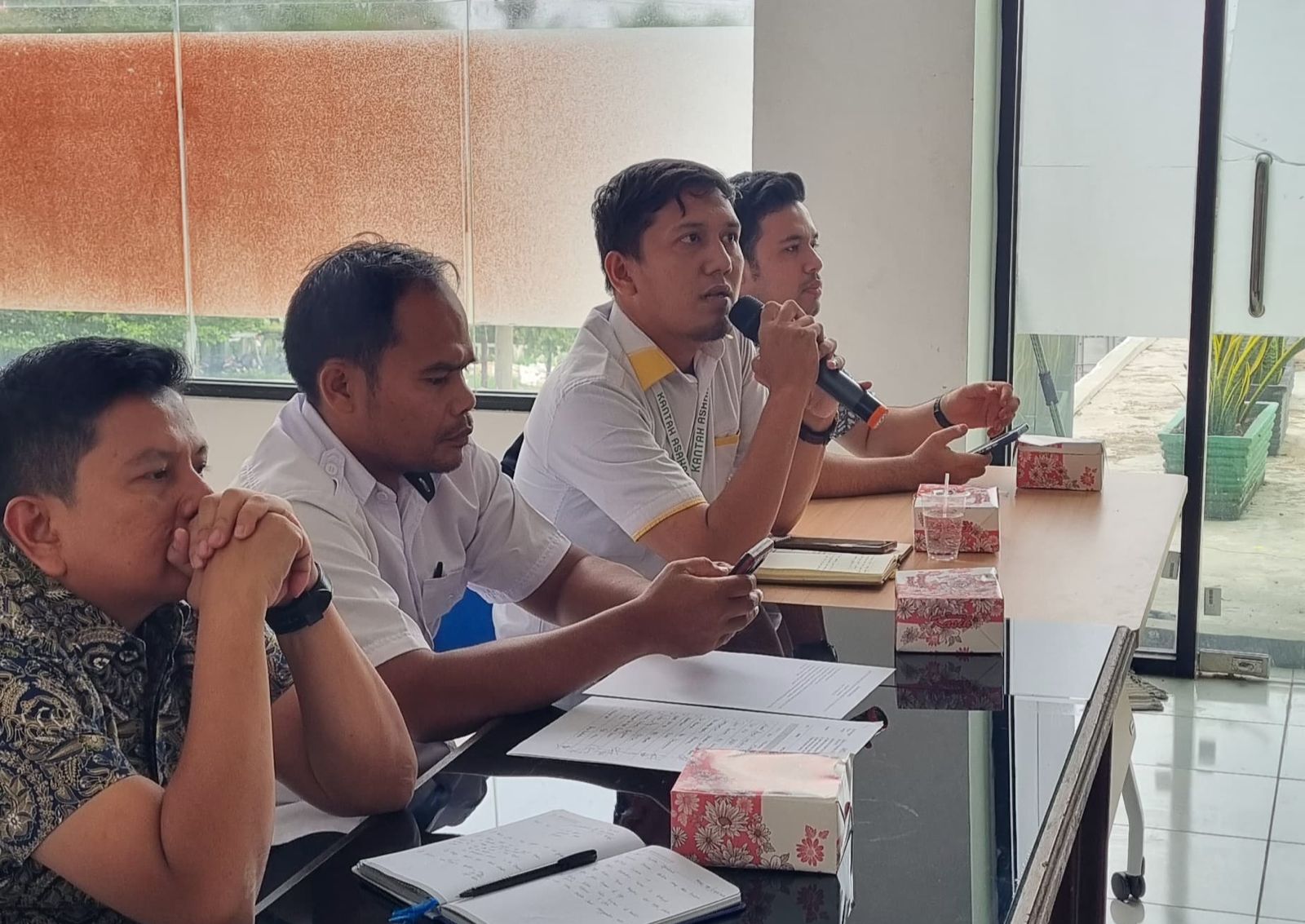 DPMPTSP Kabupaten Asahan Gelar Rapat Monitoring dan Evaluasi Tenant Mall Pelayanan Publik
