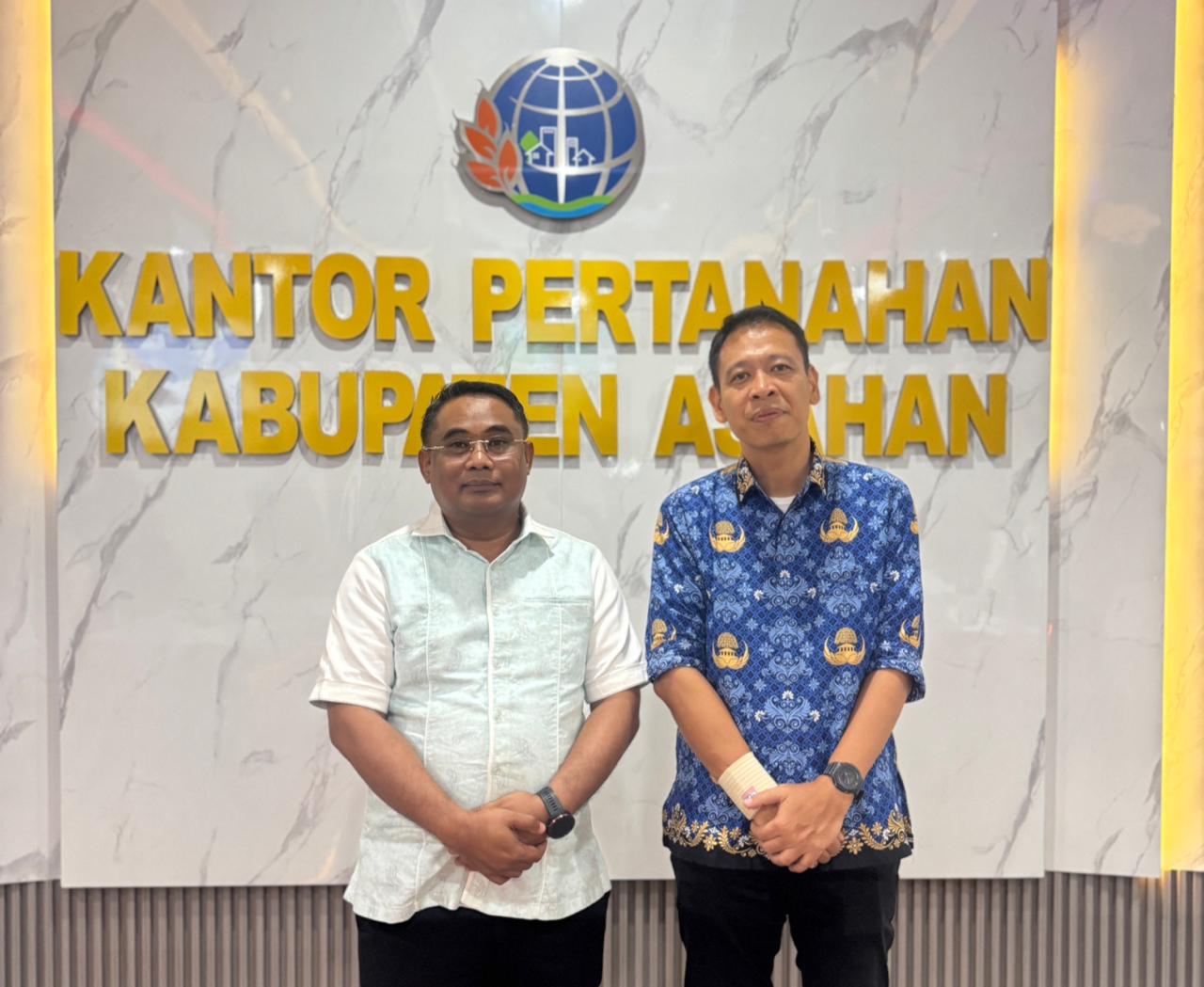 Kakanwil BPN Sumatera Utara tinjau kinerja Kantah Asahan