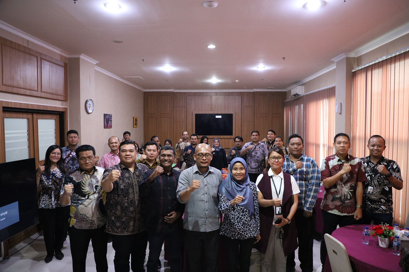 Kepala Kantor Pertanahan Kabupaten Asahan Menghadiri Rapat Koordinasi dengan Ombudsman RI di Kanwil BPN Sumatera Utara