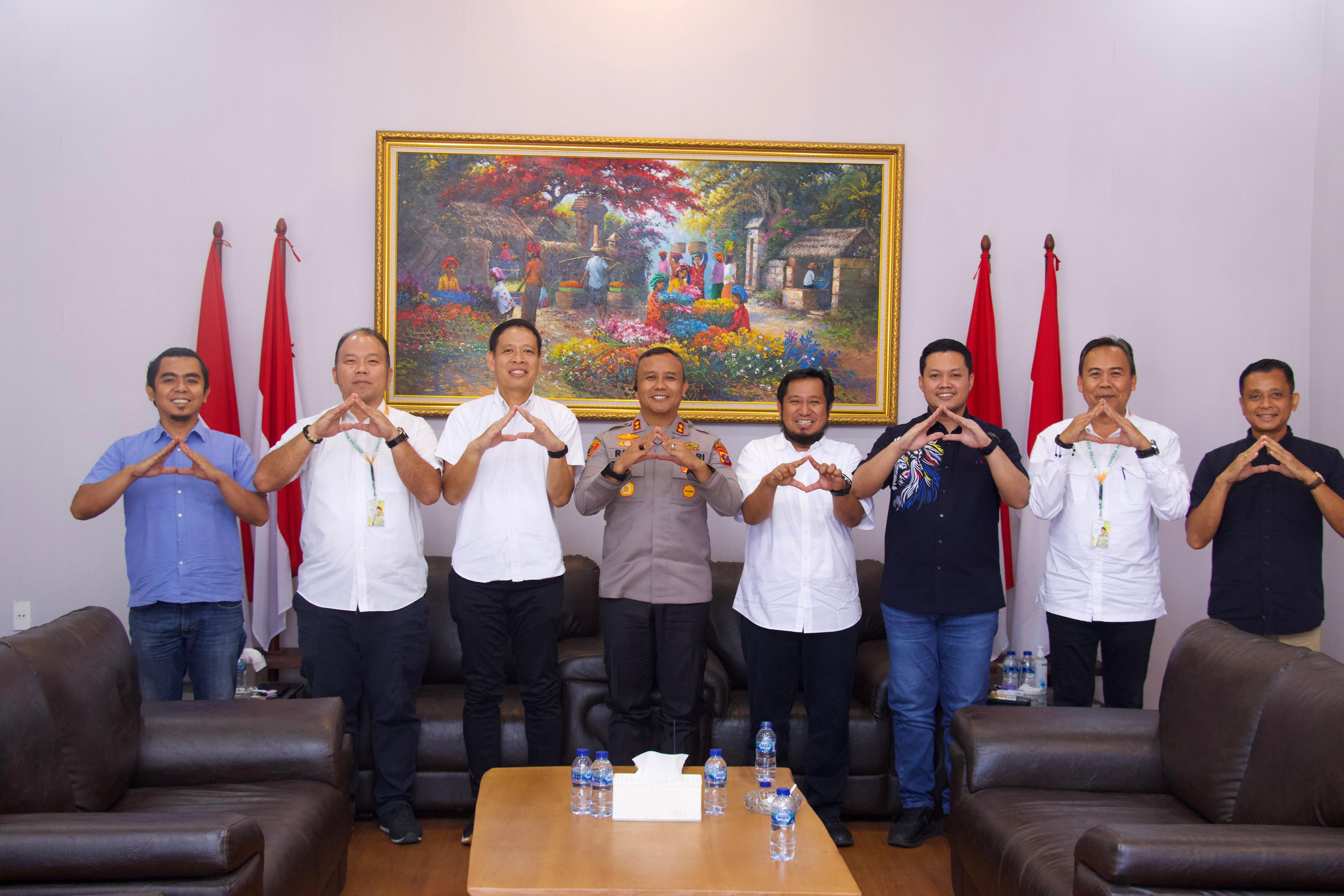 Kunjungan Kerja ke Kepala Kepolisian Resor (Kapolres) Kabupaten Asahan, Kepala Kantor Pertanahan Kabupaten Asahan Bahas Sertipikasi Aset Polri