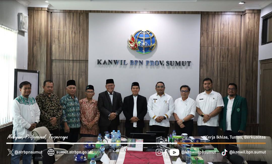 BPN SUMUT dan Alwashliyah Fokuskan Komitmen Bersama untuk Sertipikasi Aset Tanah