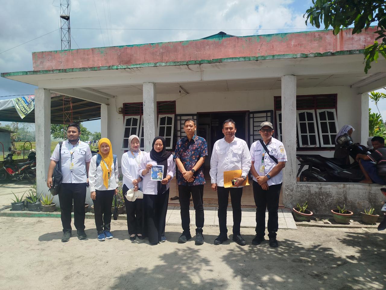Sukseskan PTSL di Kabupaten Asahan, Kepala Kantor Pertanahan Kabupaten Asahan Turun Langsung ke Lapangan
